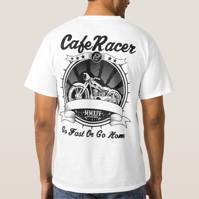 Cafe Racer T-Shirt (Back)