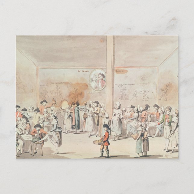 Cafe Ramponneau Postcard (Front)