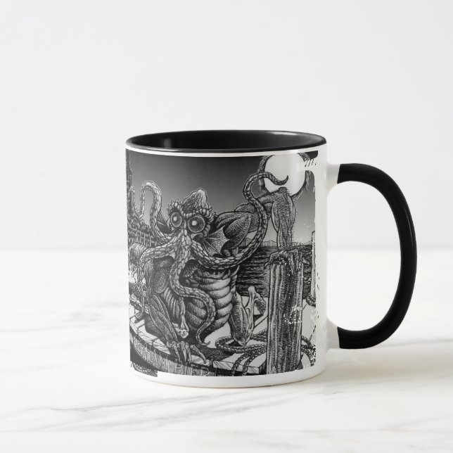 Cafe R'lyeh Drink Deep One Sludge Mug (Right)