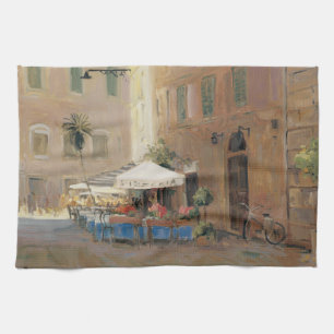 Café Roma Tea Towel