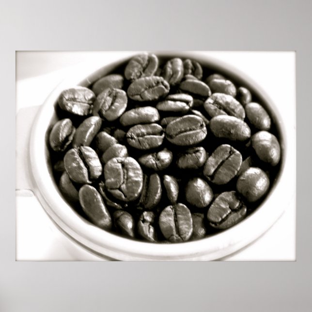 Cafe Series - Beans in Filter Poster (Front)