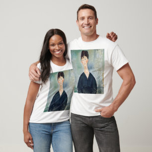 Cafe Singer woman portrait by Amedeo Modigliani T-Shirt