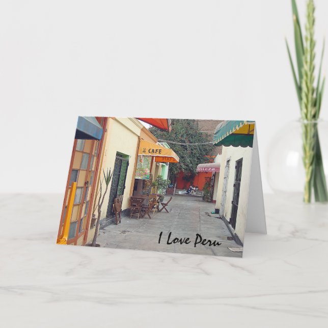 Cafe Street Card (Front)