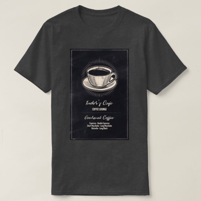 Cafe T-Shirt (Design Front)