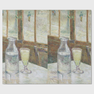 Cafe Table with Absinthe by Vincent Van Gogh Wrapping Paper