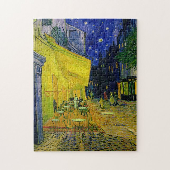 Cafe Terrace Arles, Place du Forum, 1888 Jigsaw Puzzle (Vertical)