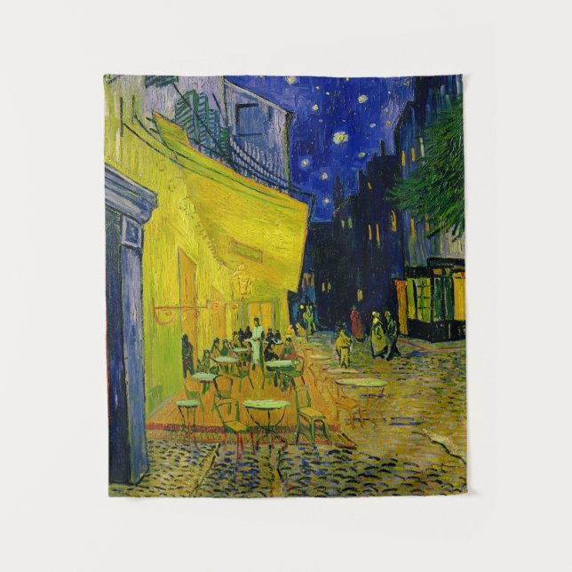Cafe Terrace Arles, Place du Forum, 1888 Tapestry (Front)