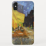 Cafe Terrace at Night by van Gogh iPhone XS Max Case<br><div class="desc">Famous artwork painted by Vincent van Gogh in Arles,  France 1888.</div>