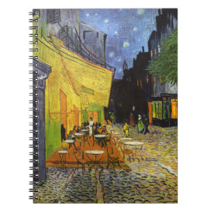 Café Terrace at Night by van Gogh Notebook