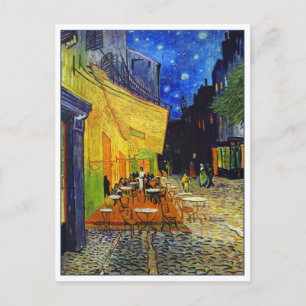 Cafe Terrace at Night by Van Gogh Postcard