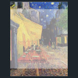 Cafe Terrace at Night by Vincent van Gogh<br><div class="desc">Cafe Terrace on the Place du Forum by Vincent van Gogh is a vintage fine art post impressionism architectural cityscape painting. An exterior view of a restaurant with tables, chairs, waiters, and people dining. A beautiful night with stars in the sky in Arles, France. About the artist: Vincent Willem van...</div>