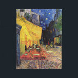 Cafe Terrace at Night by Vincent van Gogh Fleece Blanket<br><div class="desc">Cafe Terrace on the Place du Forum by Vincent van Gogh is a vintage fine art post impressionism architectural cityscape painting. An exterior view of a restaurant with tables, chairs, waiters, and people dining. A beautiful night with stars in the sky in Arles, France. About the artist: Vincent Willem van...</div>