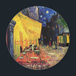 Cafe Terrace at Night by Vincent van Gogh Magnet<br><div class="desc">Cafe Terrace on the Place du Forum by Vincent van Gogh is a vintage fine art post impressionism architectural cityscape painting. An exterior view of a restaurant with tables, chairs, waiters, and people dining. A beautiful night with stars in the sky in Arles, France. About the artist: Vincent Willem van...</div>