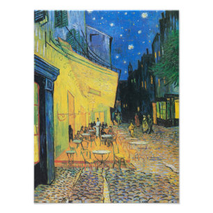 Café Terrace at Night by Vincent van Gogh Photo Print