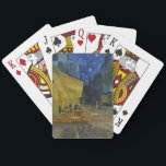 Cafe Terrace at Night by Vincent van Gogh  Playing Cards<br><div class="desc">Cafe Terrace at Night. 

Painted in 1888 by Vincent van Gogh. 

This image is in the public domain.</div>