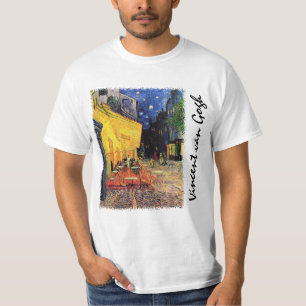 Cafe Terrace at Night by Vincent van Gogh T-Shirt