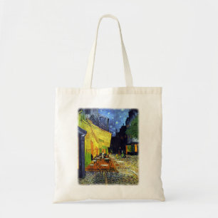 Cafe Terrace at Night by Vincent Van Gogh Tote Bag