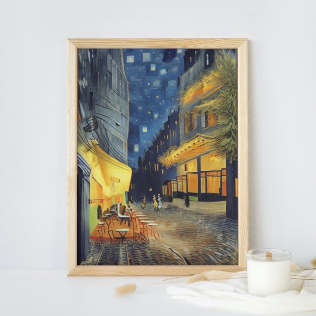 Cafe Terrace at Night The Famous In New Style Poster (Creator Uploaded)