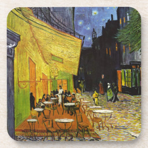 Cafe Terrace at Night Van Gogh Coaster