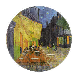 Cafe Terrace at Night Van Gogh Cutting Board