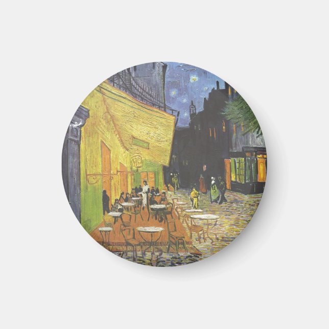 Cafe Terrace at Night Van Gogh Magnet (Front)
