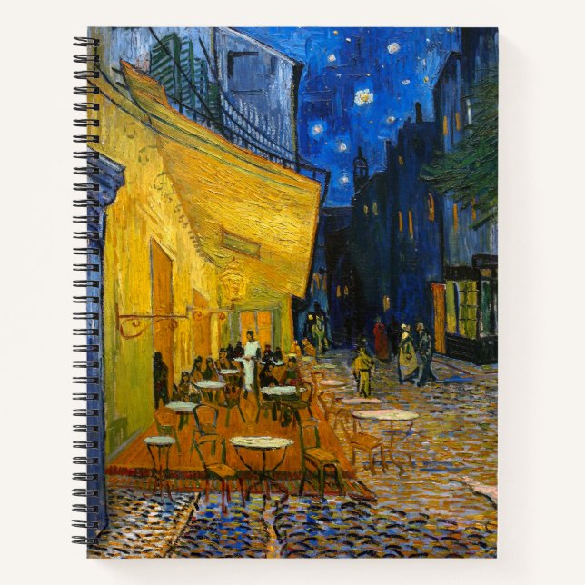 Cafe Terrace at Night | Van Gogh | Notebook (Front)