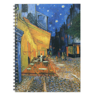 Cafe Terrace at Night Van Gogh Notebook