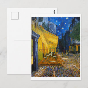 Cafe Terrace at Night Van Gogh Postcard
