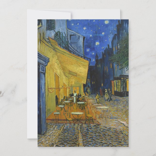 Cafe Terrace at Night | Vincent van Gogh (Front)