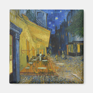 Cafe Terrace at Night   Vincent van Gogh Magnet