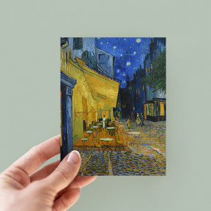 Cafe Terrace at Night Vincent van Gogh Postcard