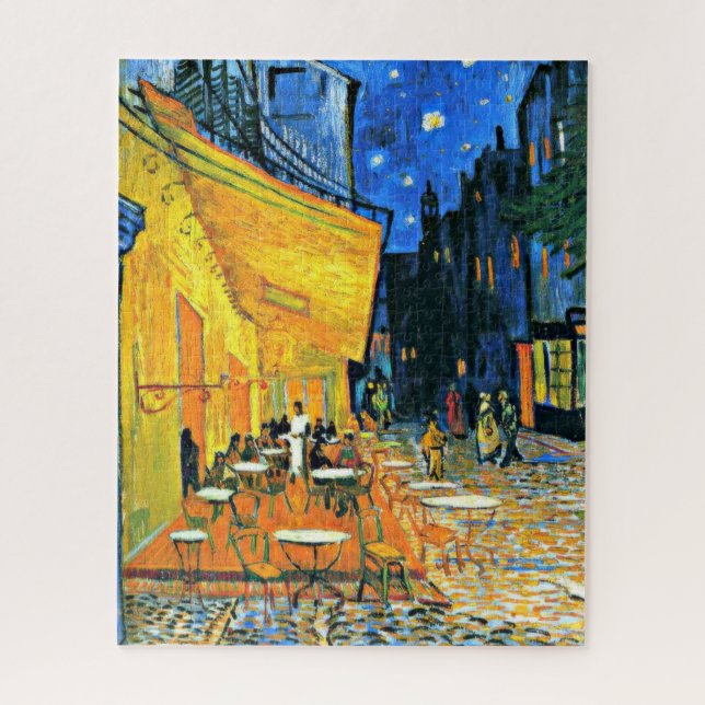 Cafe Terrace by Vincent van Gogh Jigsaw Puzzle (Vertical)
