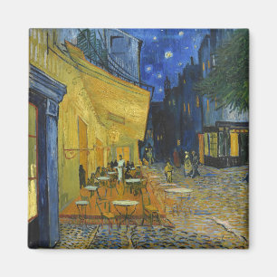Café Terrace by Vincent Van Gogh  Magnet