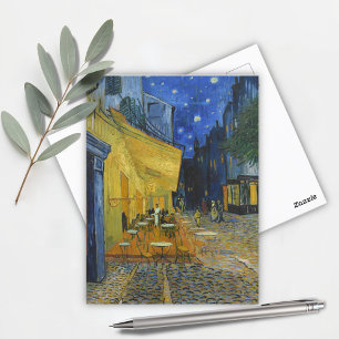 Café Terrace by Vincent Van Gogh  Postcard