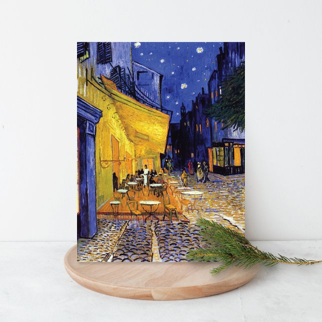 Cafe Terrace Night Vincent van Gogh Postcard (Creator Uploaded)