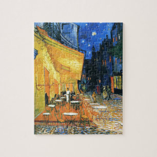 Cafe Terrace, Place du Forum, Arles Jigsaw Puzzle