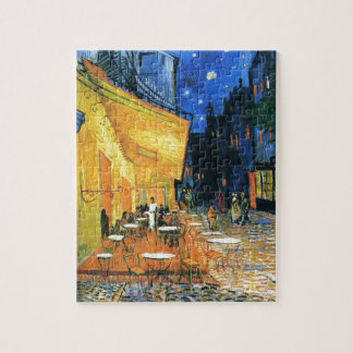 Cafe Terrace, Place du Forum, Arles Jigsaw Puzzle