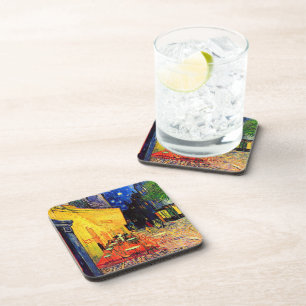 Cafe Terrace Place du Forum Van Gogh Fine Art Coaster