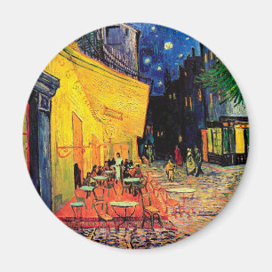 Cafe Terrace Place du Forum Van Gogh Fine Art Magnet