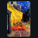 Cafe Terrace Place du Forum Van Gogh Fine Art Magnet<br><div class="desc">The Cafe Terrace Place du Forum, Vincent van Gogh, Arles September 1888. The painting is currently at the Kröller-Müller Museum in Otterlo, Netherlands. Vincent Willem van Gogh (30 March 1853 – 29 July 1890) was a Dutch Post-Impressionist artist. Some of his paintings are now among the world's best known, most...</div>