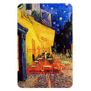 Cafe Terrace Place du Forum Van Gogh Fine Art Magnet