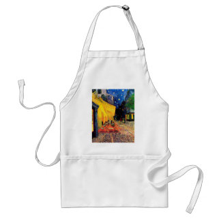 Cafe Terrace Place du Forum Van Gogh Fine Art Standard Apron