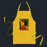 Cafe Terrace Place du Forum Van Gogh Fine Art Standard Apron<br><div class="desc">The Cafe Terrace Place du Forum, Vincent van Gogh, Arles September 1888. The painting is currently at the Kröller-Müller Museum in Otterlo, Netherlands. Vincent Willem van Gogh (30 March 1853 – 29 July 1890) was a Dutch Post-Impressionist artist. Some of his paintings are now among the world's best known, most...</div>