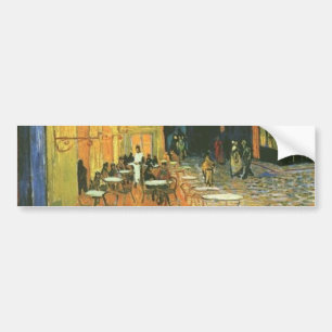 Cafe Terrace - Vincent van Gogh Bumper Sticker
