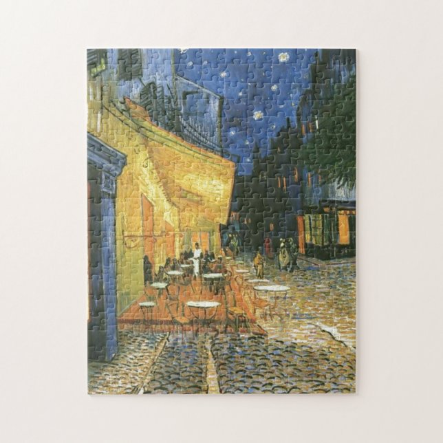 Cafe Terrace - Vincent van Gogh Painting Art Jigsaw Puzzle (Vertical)