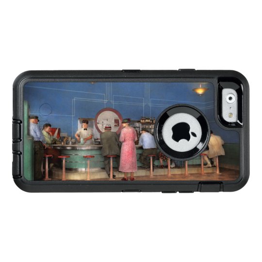 Cafe - The half way point 1938 OtterBox Defender iPhone Case