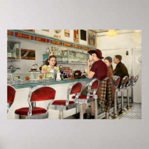 Cafe - The local hangout 1941 Poster