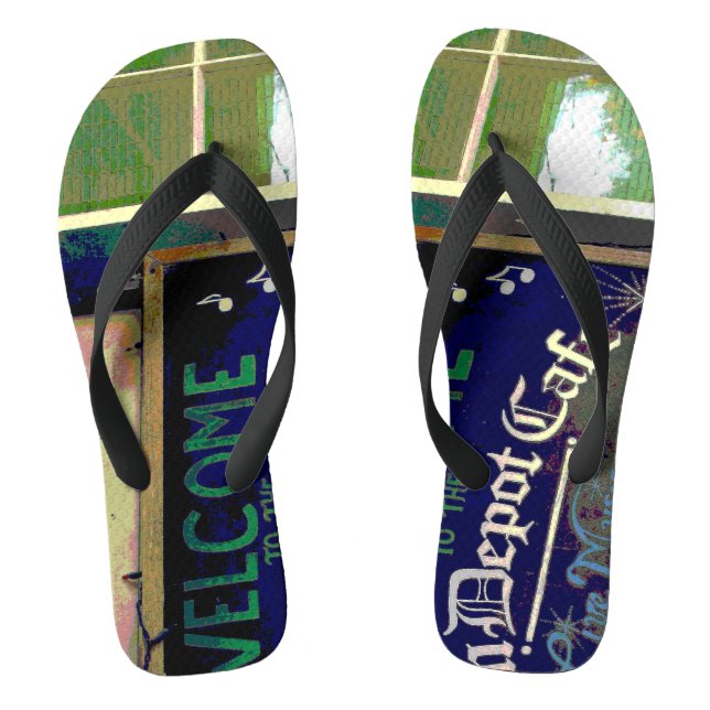 Cafe Thongs (Footbed)