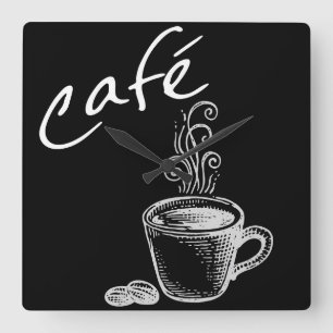 Cafe Wall Clock