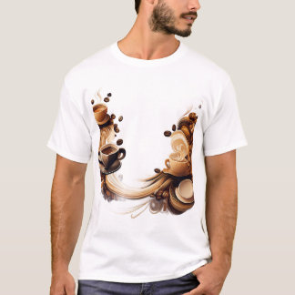 @cafecito_please: Exclusive Coffee Design T-Shirt